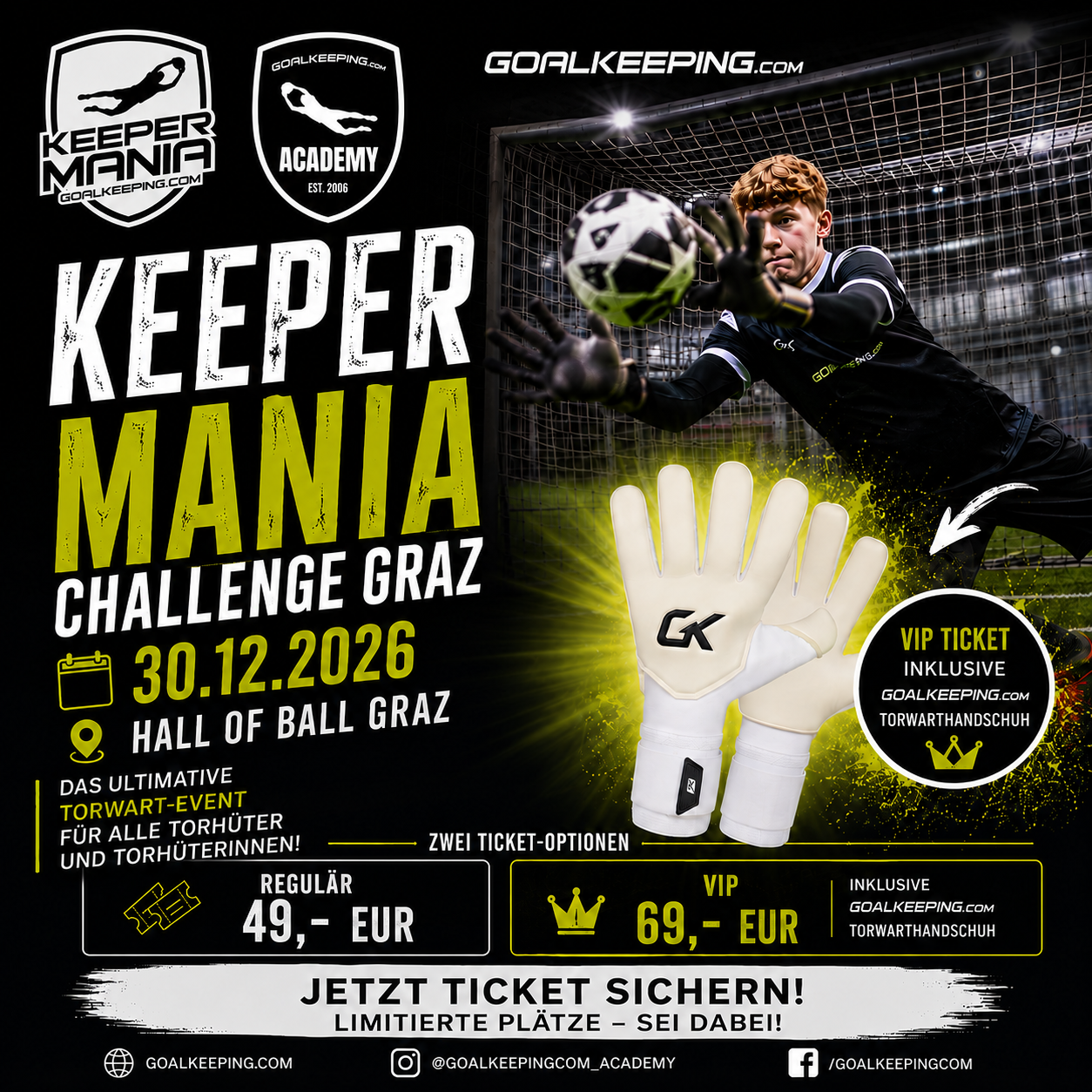 Keepermania-Challenge Graz